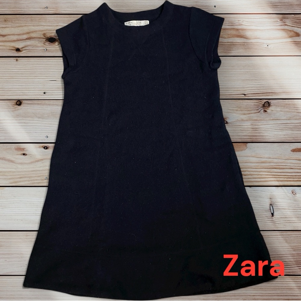 Zara Navy knit Dress